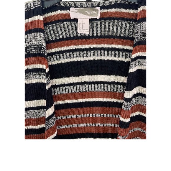 Forever 21 Open Front Cardigan Size: L - Picture 3 of 4